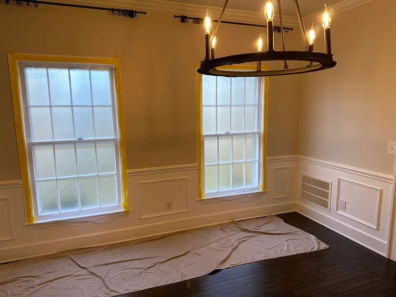 Dining room window replacement
